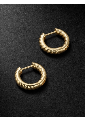 Anita Ko - Zoe Small 18-Karat Gold Hoop Earrings - Men - Gold