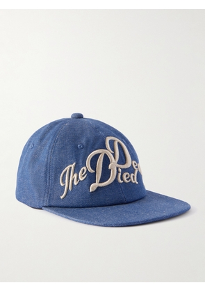 KAPITAL - Logo-Embroidered Cotton-Twill Baseball Cap - Men - Blue