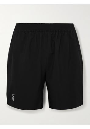 ON - Train Straight-Leg Stretch Recycled-Shell Shorts - Men - Black - XS