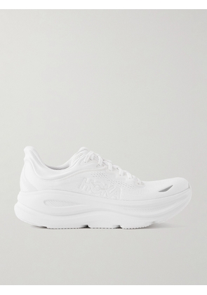 Hoka - Bondi 9 Rubber-Trimmed Mesh Running Sneakers - Men - White - US 7