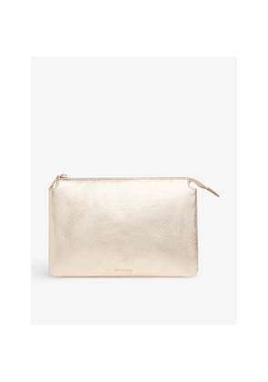 Womens Whistles Elita Leather Clutch Bag