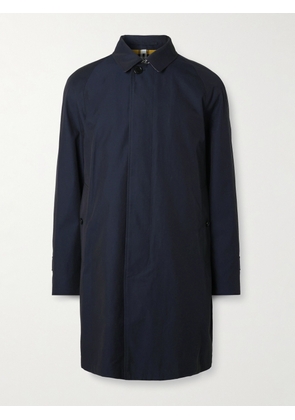 Burberry - Cotton-Gabardine Car Coat - Men - Blue - IT 46