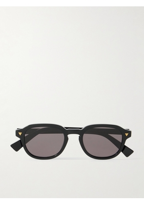 Bottega Veneta - Round-Frame Recycled-Acetate Sunglasses - Men - Gray