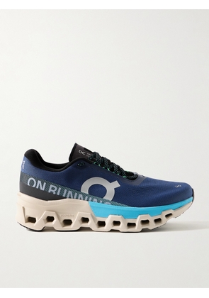 ON - Cloudmonster 2 Rubber-Trimmed Mesh Running Sneakers - Men - Blue - US 7