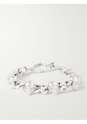 McQueen - Silver-Tone Chain Bracelet - Men - Silver