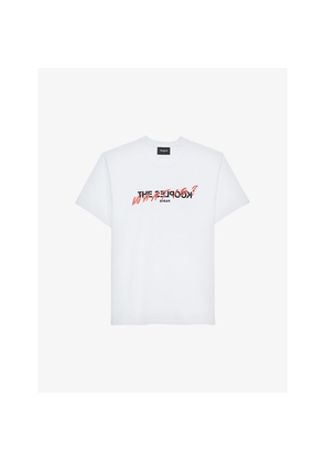 Mens The Kooples Graphic-Print Cotton-Jersey T-Shirt