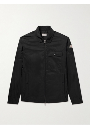 Moncler - Logo-Appliquéd Nylon Overshirt - Men - Black - XS