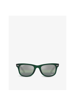 Womens Ray-Ban Rb2140 Wayfarer Acetate Sunglasses