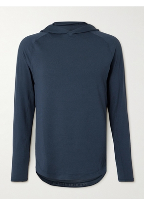 Lululemon - License to Train Recycled-Jersey Hoodie - Men - Blue - S
