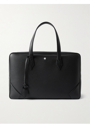Montblanc - 149 Logo-Appliquéd Full-Grain Leather Briefcase - Men - Black