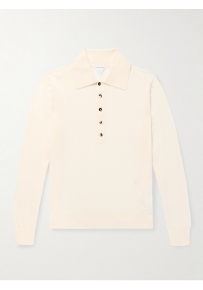 Bottega Veneta - Cashmere Polo Shirt - Men - Neutrals - M