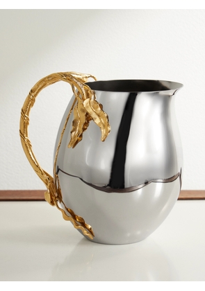 L'Objet - Fern Stainless Steel and Gold-Plated Pitcher - Men - Silver