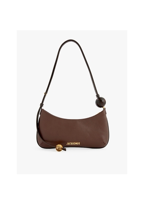 Womens Jacquemus Le Bisou Perle Leather Shoulder Bag