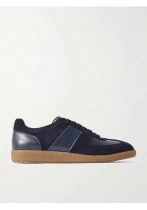 Mr P. - Ansel Suede and Leather Sneakers - Men - Blue - UK 7