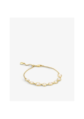 Womens Monica Vinader Siren 18ct Yellow-Gold and Sterling Silver Bracelet