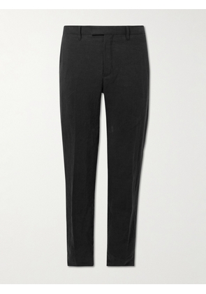 Mr P. - Phillip Slim-Fit Straight-Leg Linen Suit Trousers - Men - Gray - 28