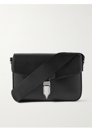 Montblanc - Leather Messenger Bag - Men - Black