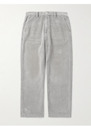 mfpen - Straight-Leg Cotton-Corduroy Trousers - Men - Gray - XS