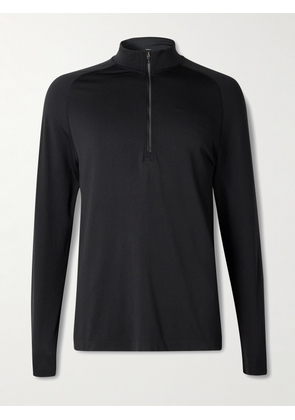 Lululemon - Metal Vent Tech 2.5 Slim-Fit Stretch-Jersey Half-Zip Top - Men - Black - S