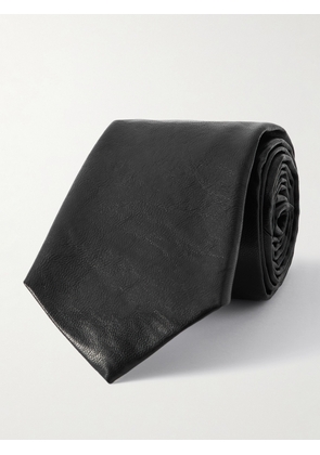 Our Legacy - 7cm Full-Grain Tie - Men - Black