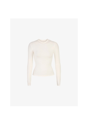 Womens Skims Long-Sleeve Cotton-Jersey T-Shirt