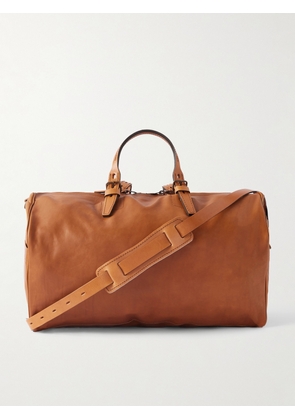 Bleu de Chauffe - Leather Weekend Bag - Men - Brown