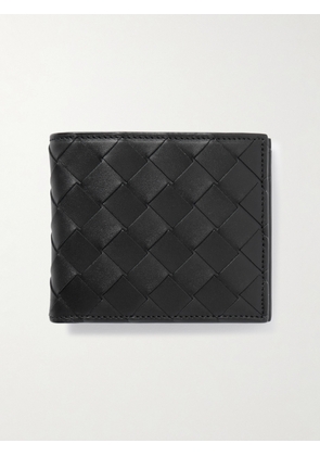 Bottega Veneta - Intrecciato Leather Billfold Wallet - Men - Black