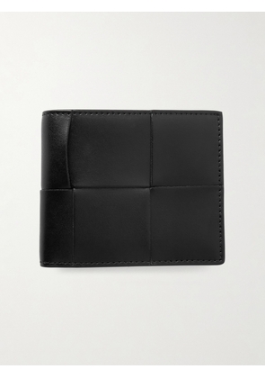 Bottega Veneta - Intrecciato Leather Billfold Wallet - Men - Black