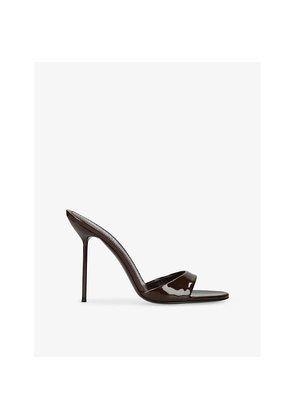 Womens Paris Texas Lidia Patent-Leather Mules