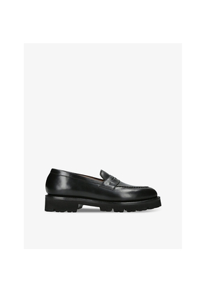 Mens Grenson Lloyd Slip-On Leather Penny Loafers