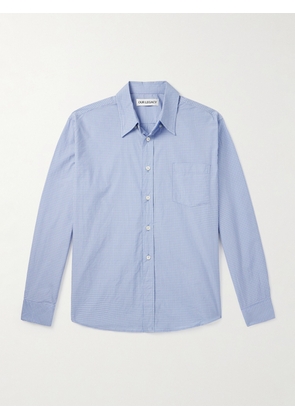 Our Legacy - Beyond Checked Cotton-Poplin Shirt - Men - Blue - IT 44