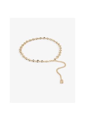 Womens Sandro Embellished Chain Belt