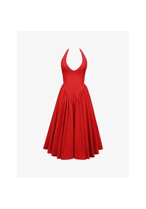Womens House of CB Marilyn Halter Midi Dress