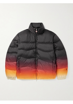 Casablanca - Dégradé Quilted Shell Down Ski Jacket - Men - Black - S