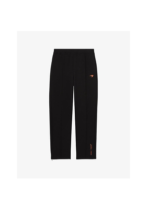 Mens Reiss x Mclaren Borough Logo-Print Stretch-Woven Jogging Bottoms
