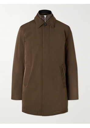 NN07 - Blake 8240 Coated-Twill Trench Coat - Men - Brown - S