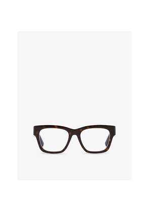 Gucci Gc002290 Rectangle-Frame Acetate Optical Glasses