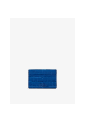 Womens Smythson Flat Leather Card Holder