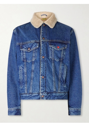 Human Made - Fleece-Lined Denim Jacket - Men - Blue - S