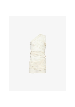 Mens Rick Owens Hollywood Banana Draped Cotton-Jersey Top