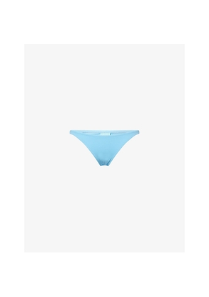 Womens Melissa Odabash Alba Mid-Coverage Stretch-Woven Bikini Bottoms