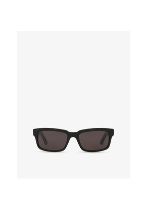 Mens Balenciaga Bb0345S Rectangular-Frame Acetate Sunglasses