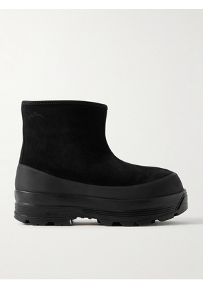 Diemme - Badia Rubber-Trimmed Shearling Boots - Men - Black - EU 40