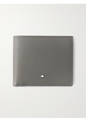 Montblanc - Sartorial Cross-Grain Leather Wallet - Men - Gray
