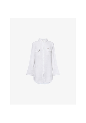 Womens Melissa Odabash Elena Cotton Beach Shirt