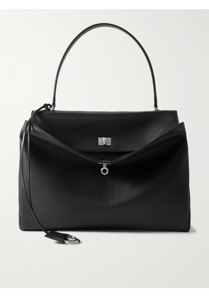 Balenciaga - Rodeo Large Leather Tote Bag - Men - Black