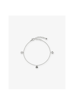 Womens Monica Vinader Siren Muse Disc Sterling-Silver Chain Bracelet