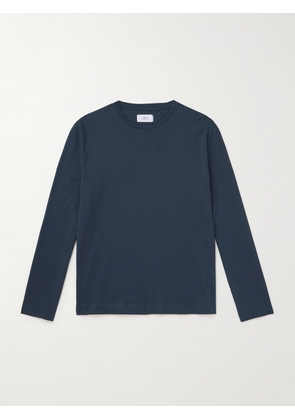 Mr P. - Cotton-Jersey T-Shirt - Men - Blue - XS