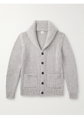 Eleventy - Slim-Fit Shawl-Collar Cashmere Cardigan - Men - Gray - S