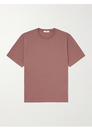 Mr P. - Relaxed-Fit Organic and Recycled Cotton-Jersey T-Shirt - Men - Pink - XS